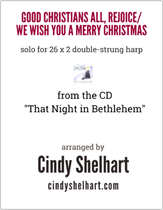 Good Christians All, Rejoice/We Wish You a Merry Christmas - PDF