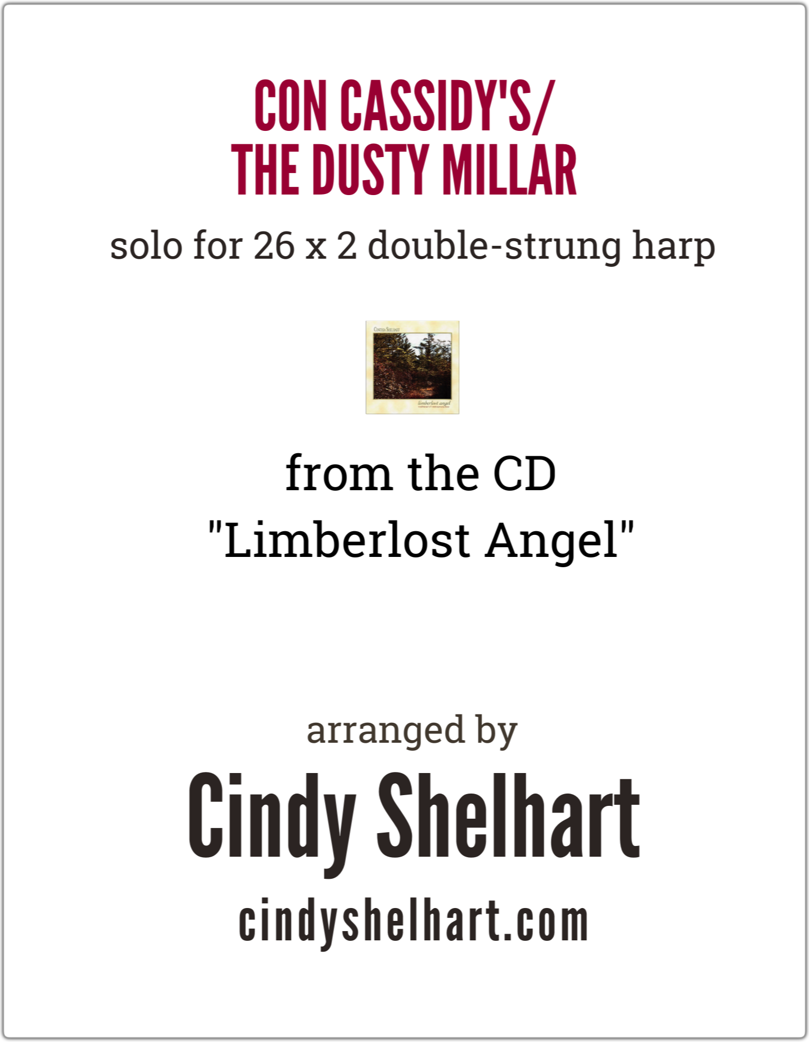 Con Cassidy's/The Dusty Millar - PDF